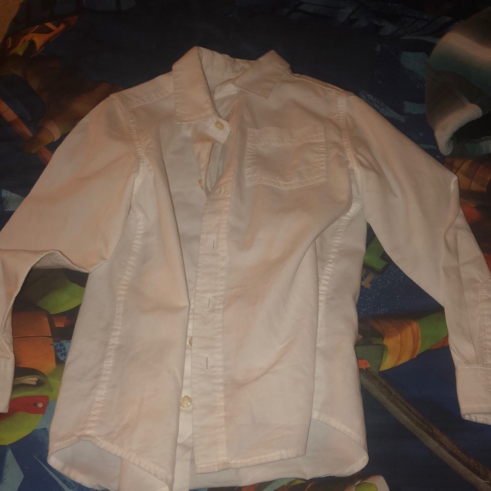 Kids boys button up dress shirt